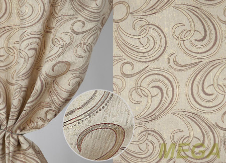 Ткани портьерные Рельеф Жаккард GL L3502-22/145 PJak