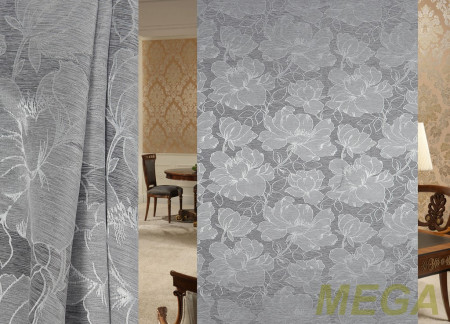 Ткани портьерные Однотон Жаккард ERT AND1327-18/150 P Jak