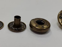 Кнопка с вашим логотипом сталь в Дагестане