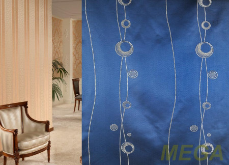 Ткани портьерные Рельеф Жаккард HXN HX3018-09/150 PJac