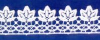 Кружево № 4005230 шир 40мм(уп.9м)